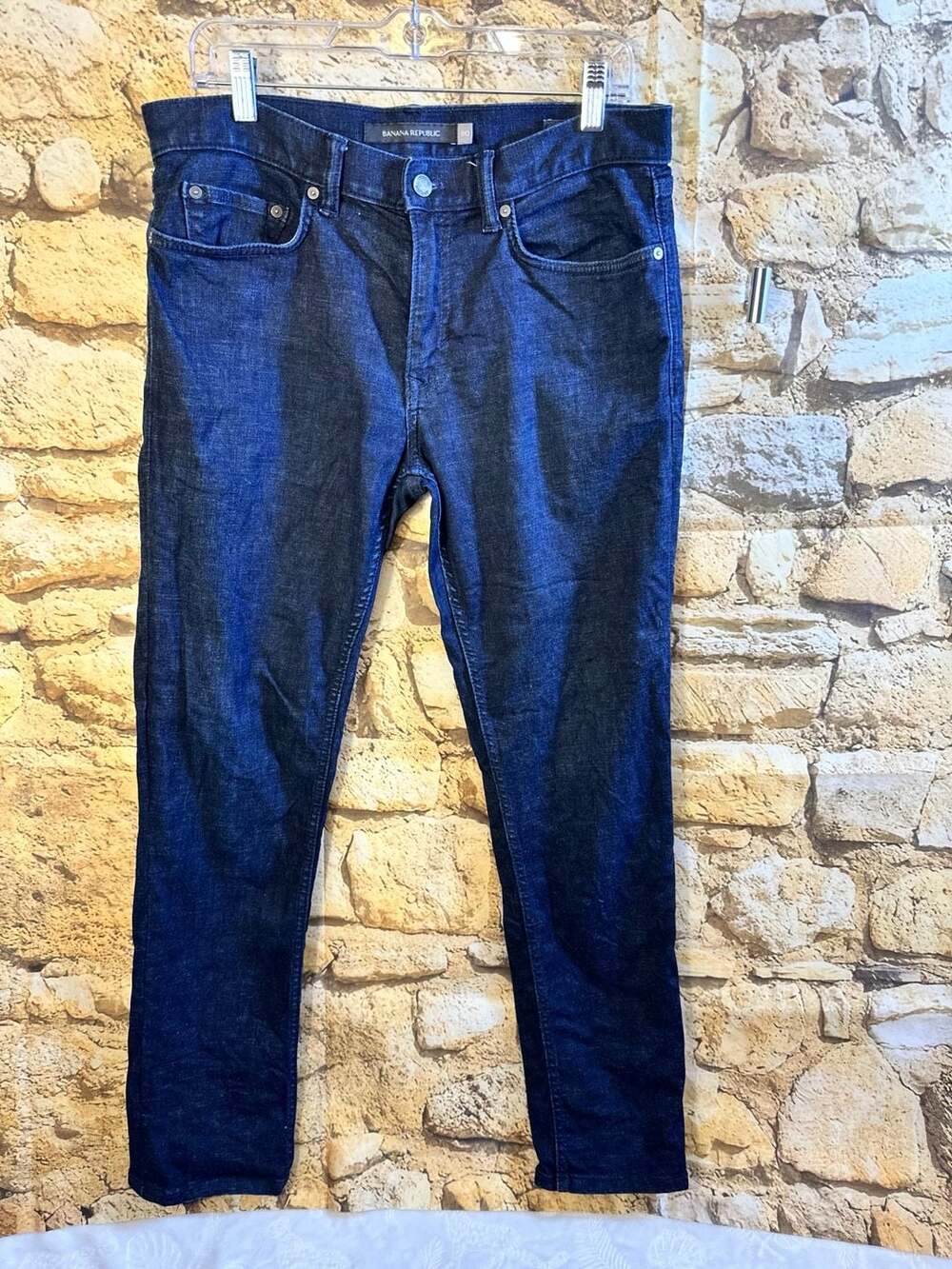 Banana Republic Slim Dark Wash Denim Jeans Men's 32 x 32